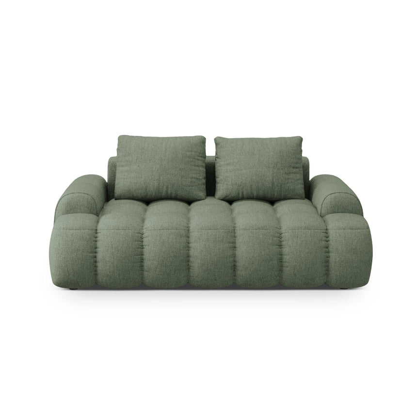 Linz 2-Sitzer Sofa aus Strukturierter Stoff in Dunkles olivgrün (Sorella 34), 175x100 cm von Cosmopolitan Design – Bild 1