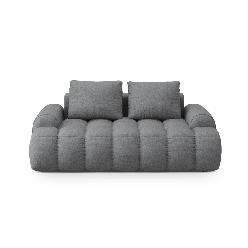 Linz 2-Sitzer Sofa aus Strukturierter Stoff in Grau (Sorella 89), 175x100 cm von Cosmopolitan Design – Bild 1