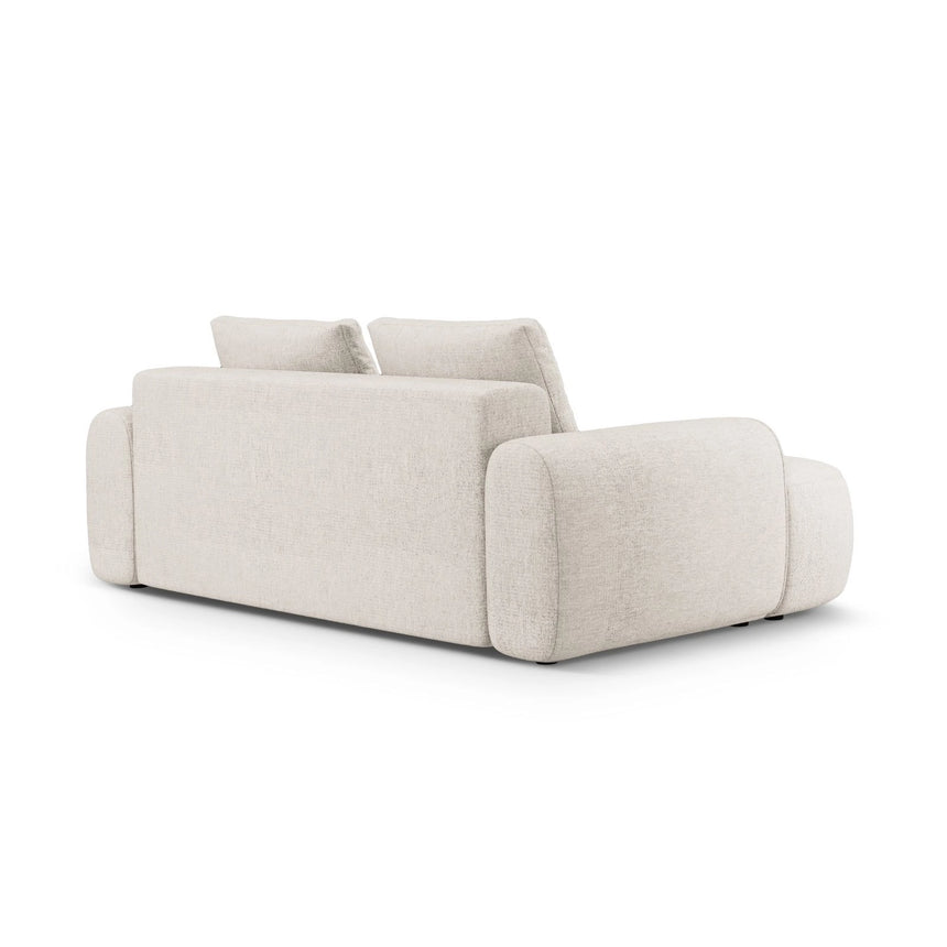 Linz 3-Sitzer Sofa aus Strukturierter Stoff in Beige (Sorella 03), 200x100x84 cm von Cosmopolitan Design – Bild 5