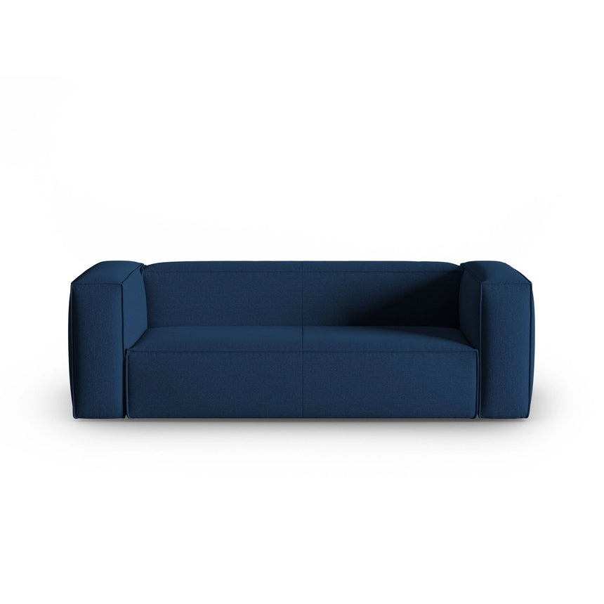 Mackay 3-Sitzer Sofa aus Strukturierter Stoff in Dunkelblau (Bubble 16), 200x94x73 cm von Cosmopolitan Design – Bild 1
