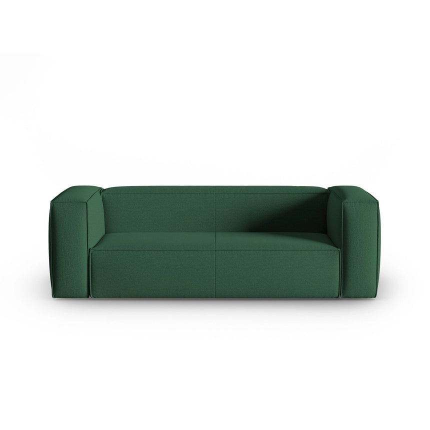 Mackay 3-Sitzer Sofa aus Strukturierter Stoff in Grün (Bubble 12), 200x94x73 cm von Cosmopolitan Design – Bild 1