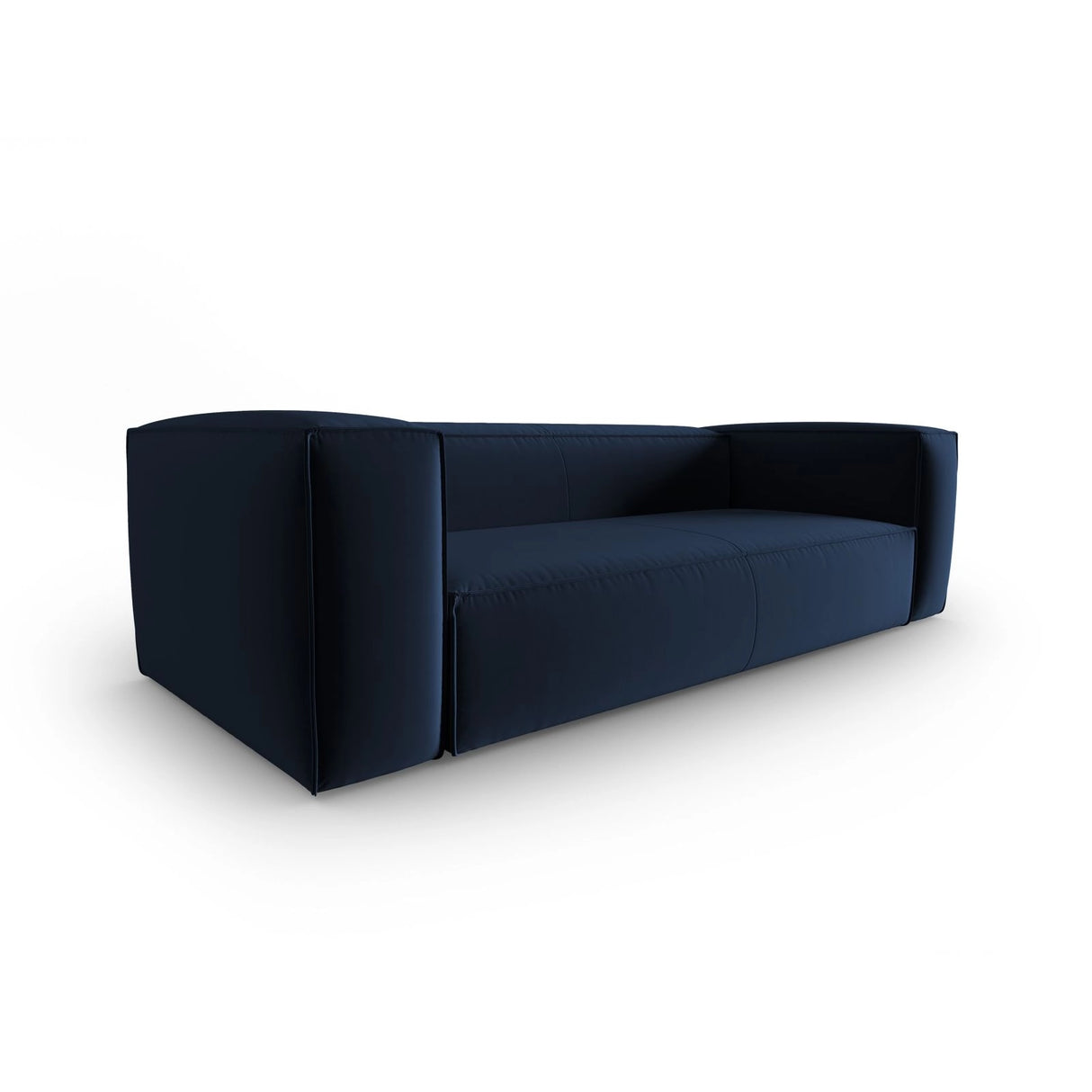 Mackay 4-Sitzer Sofa aus Samt in Königsblau (Casino Deep Blue), 230x94x73 cm von Cosmopolitan Design – Bild 3