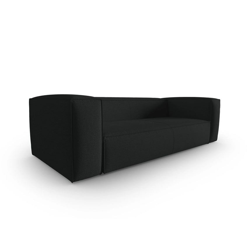 Mackay 4-Sitzer Sofa aus Strukturierter Stoff in Anthrazit (Bubble 17), 230x94x73 cm von Cosmopolitan Design – Bild 3
