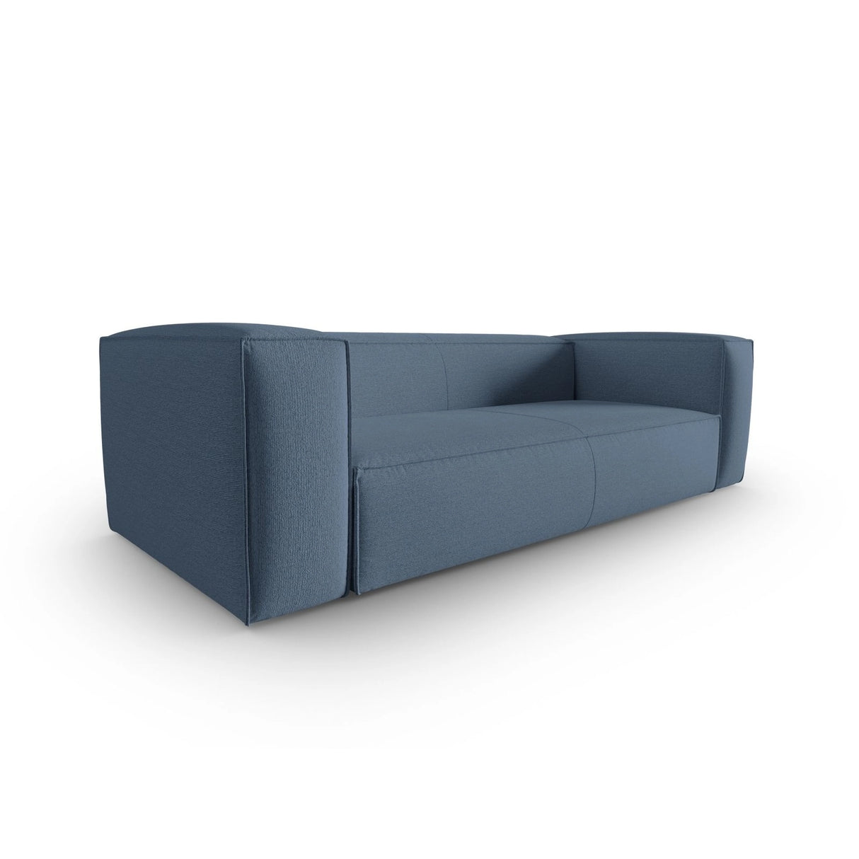 Mackay 4-Sitzer Sofa aus Strukturierter Stoff in Blau Jeans (Bubble 15), 230x94x73 cm von Cosmopolitan Design – Bild 3