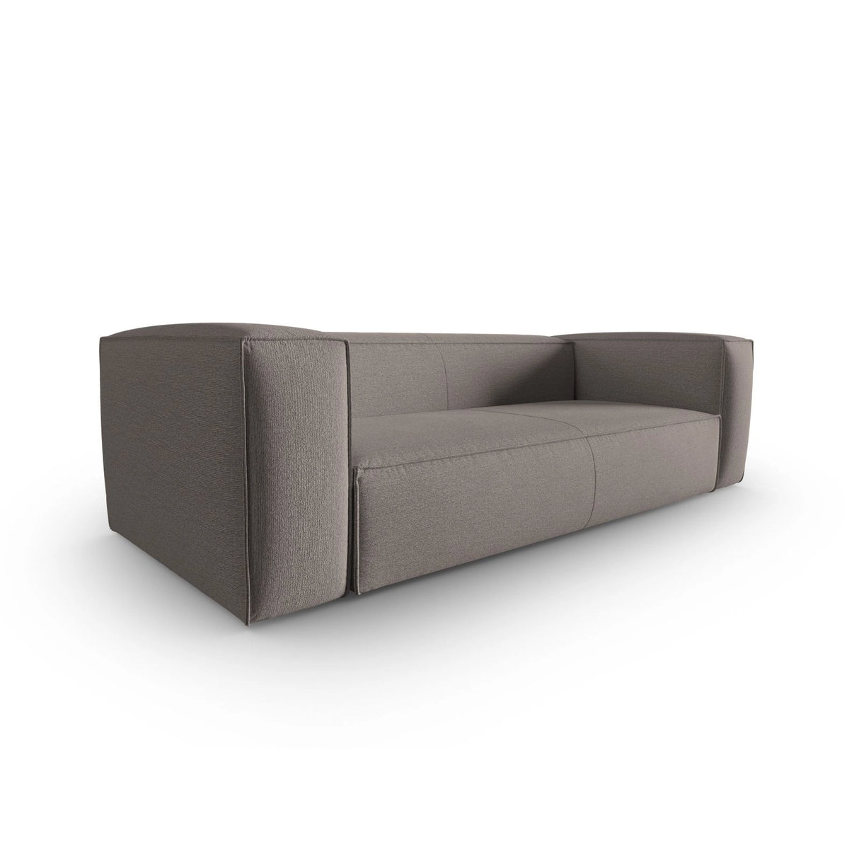 Mackay 4-Sitzer Sofa aus Strukturierter Stoff in Cappuccino (Bubble 4), 230x94x73 cm von Cosmopolitan Design – Bild 3