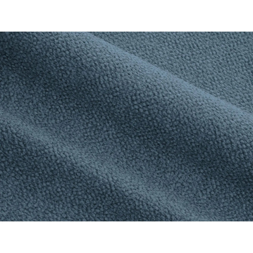 Mackay Pouf aus Strukturierter Stoff in Blau Jeans (Bubble 15), 100x69x40 cm von Cosmopolitan Design – Bild 4