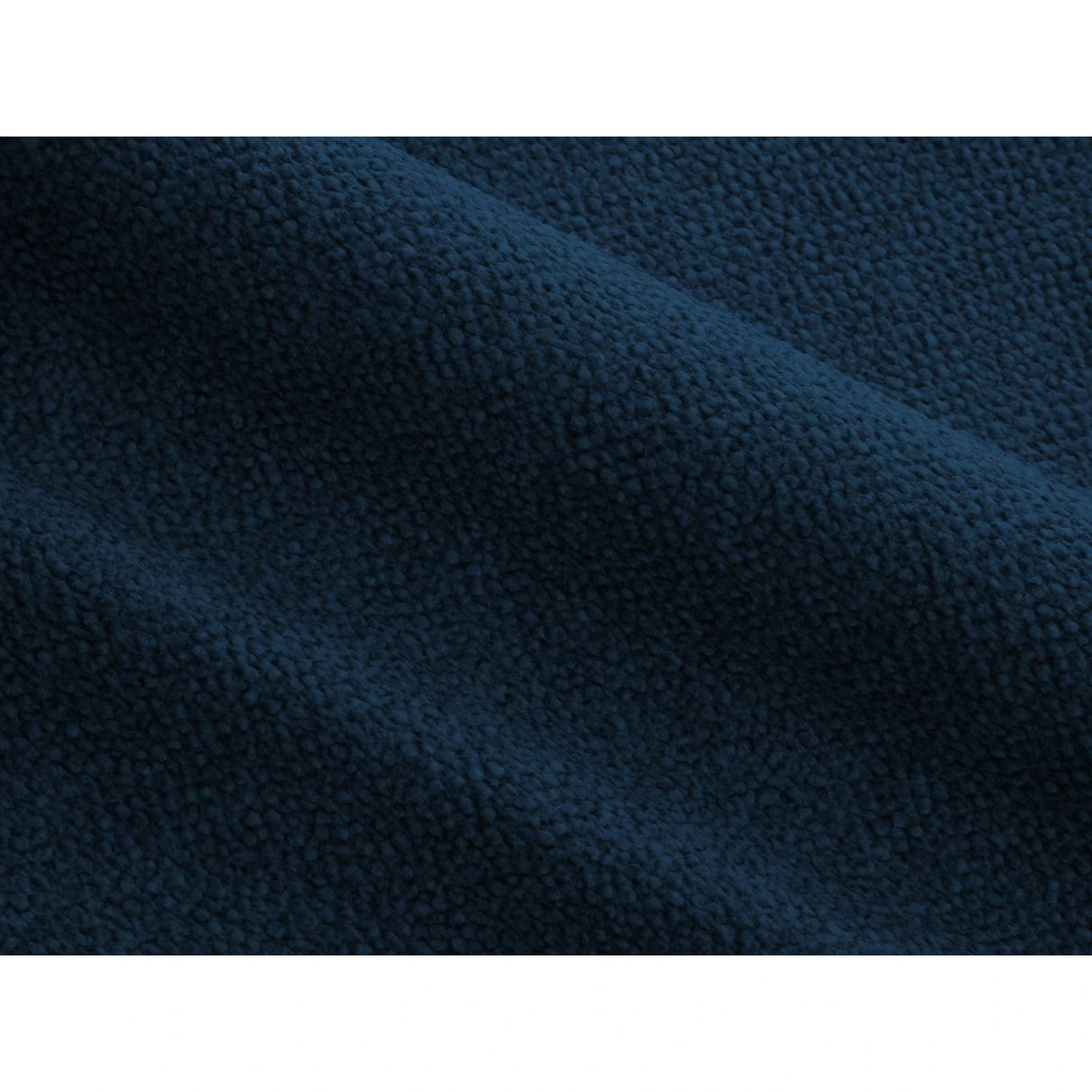 Mackay Pouf aus Strukturierter Stoff in Dunkelblau (Bubble 16), 100x69x40 cm von Cosmopolitan Design – Bild 4