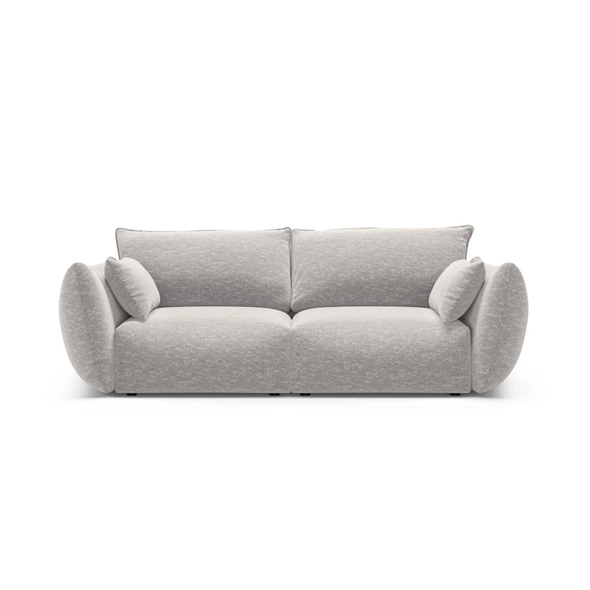 Matera 2-Sitzer Sofa aus Chenille in Hellgrau (Haga 06), 180x110 cm von Cosmopolitan Design – Bild 1
