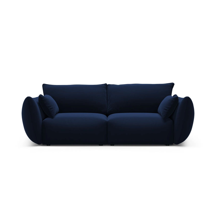 Matera 2-Sitzer Sofa aus Samt in Königsblau (Salvador 5), 180x110 cm von Cosmopolitan Design – Bild 1