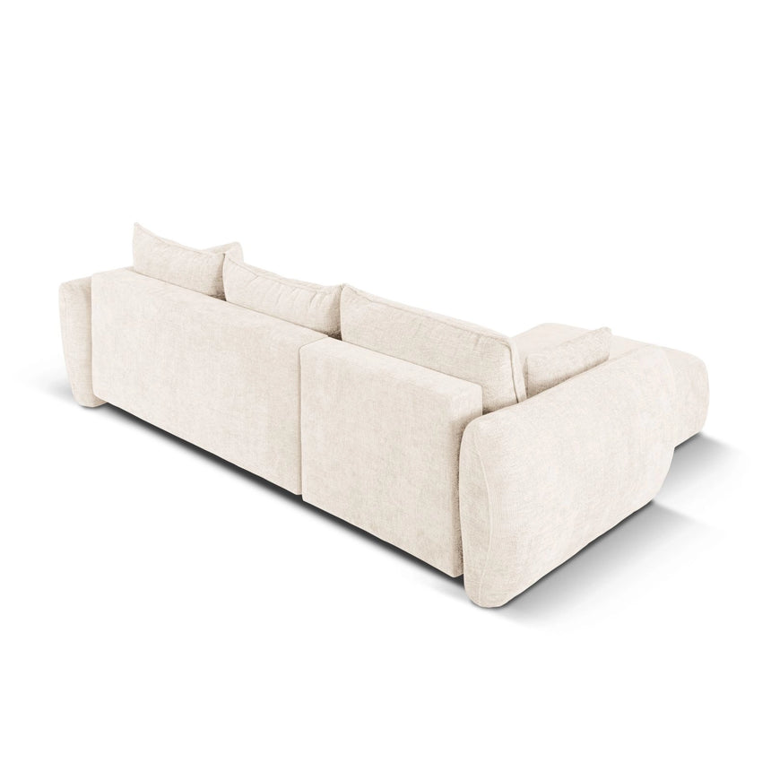 Matera 4-Sitzer Ecksofa, Linke Seite, aus Samt oder Chenille, 253x173x86 cm von Cosmopolitan Design – Bild 8