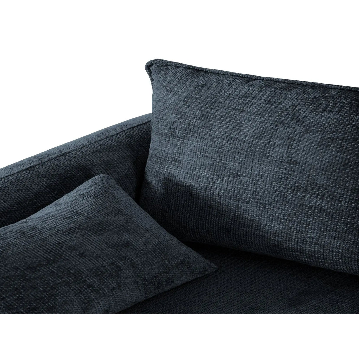 Matera 4-Sitzer Ecksofa, Rechte Seite, aus Chenille in Königsblau (Haga 86), 253x173x86 cm von Cosmopolitan Design – Bild 10