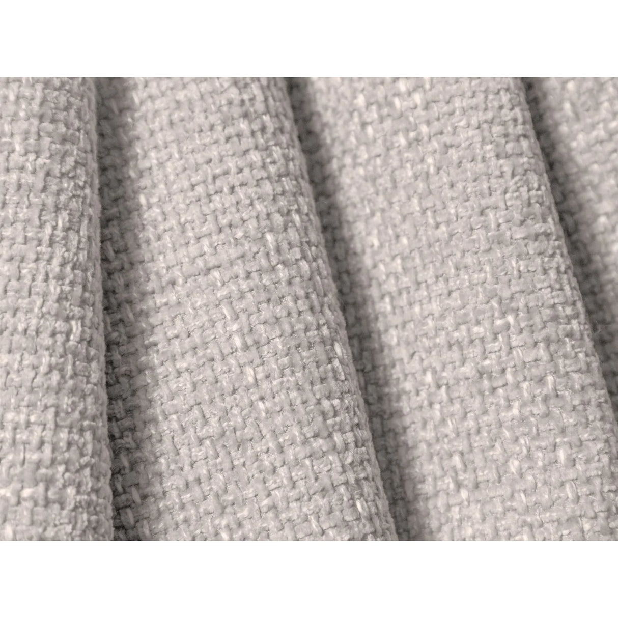 Matera 4-Sitzer Sofa aus Chenille in Hellgrau (Haga 06), 248x110x85 cm von Cosmopolitan Design – Bild 5