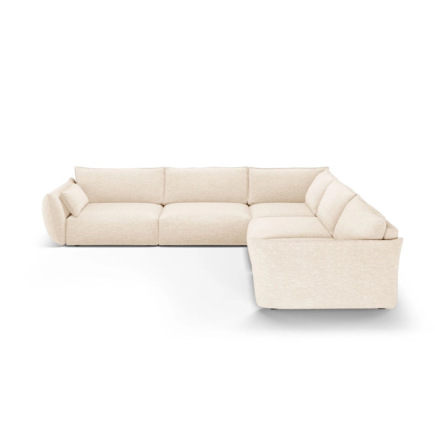 Matera 7-Sitzer Ecksofa, Symmetrisch, aus Samt oder Chenille, 286x286 cm von Cosmopolitan Design – Bild 3