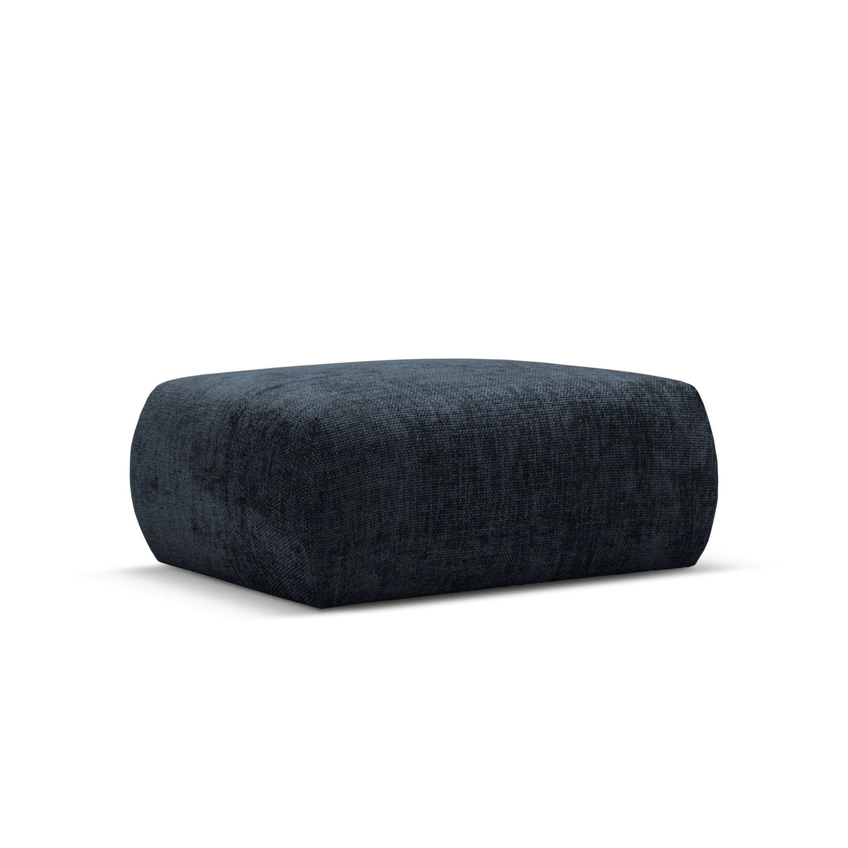 Matera Pouf aus Chenille in Königsblau (Haga 86), 86x68x40 cm von Cosmopolitan Design – Bild 1