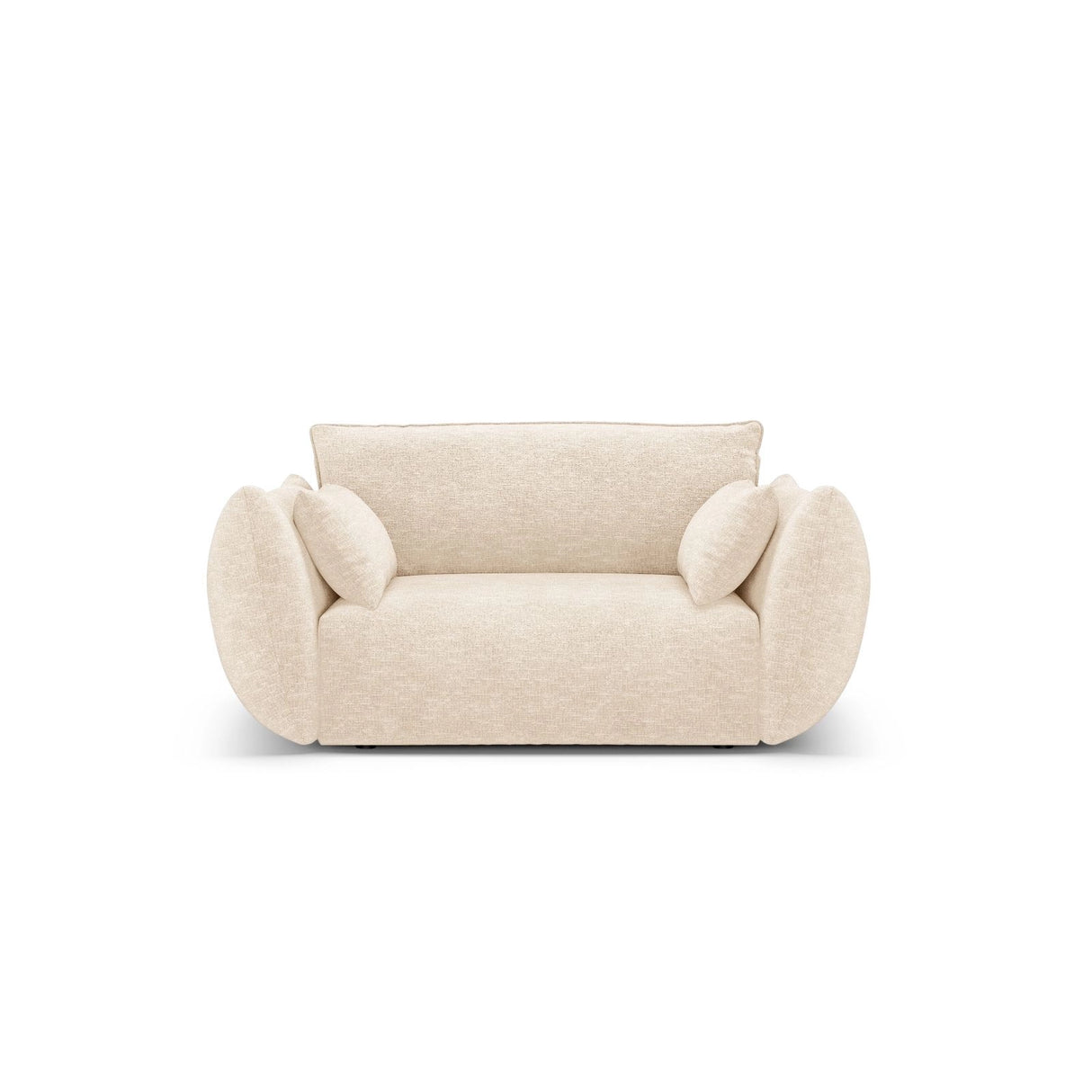 Matera Sessel aus Samt oder Chenille, 128x110x85 cm von Cosmopolitan Design – Bild 1