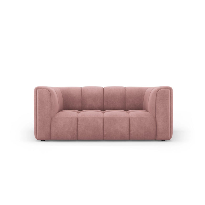 Moritz 2-Sitzer Sofa aus Chenille in Rosa (Rebel 7), 166x96 cm von Cosmopolitan Design – Bild 1