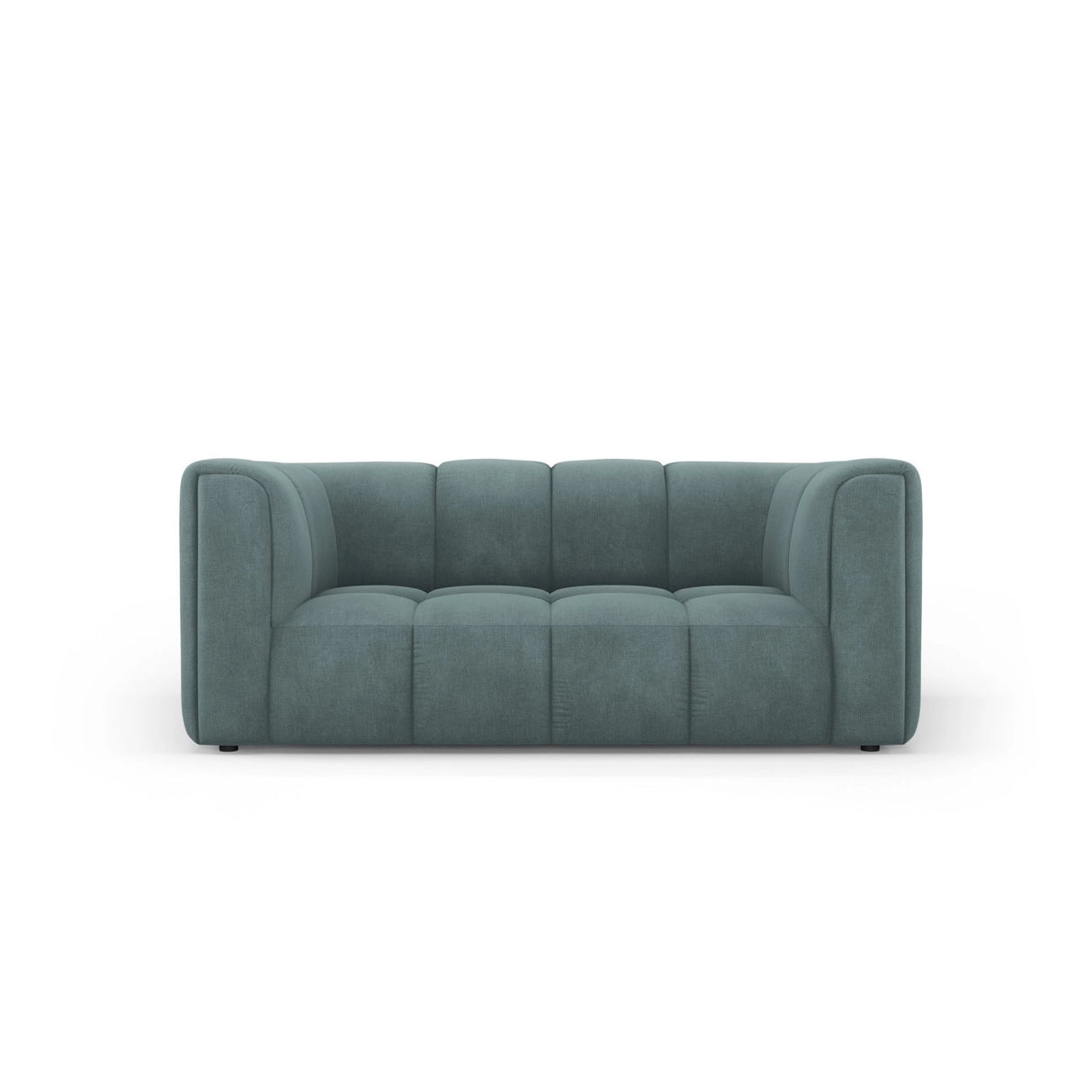 Moritz 2-Sitzer Sofa aus Chenille in Seegrün (Rebel 13), 166x96 cm von Cosmopolitan Design – Bild 1