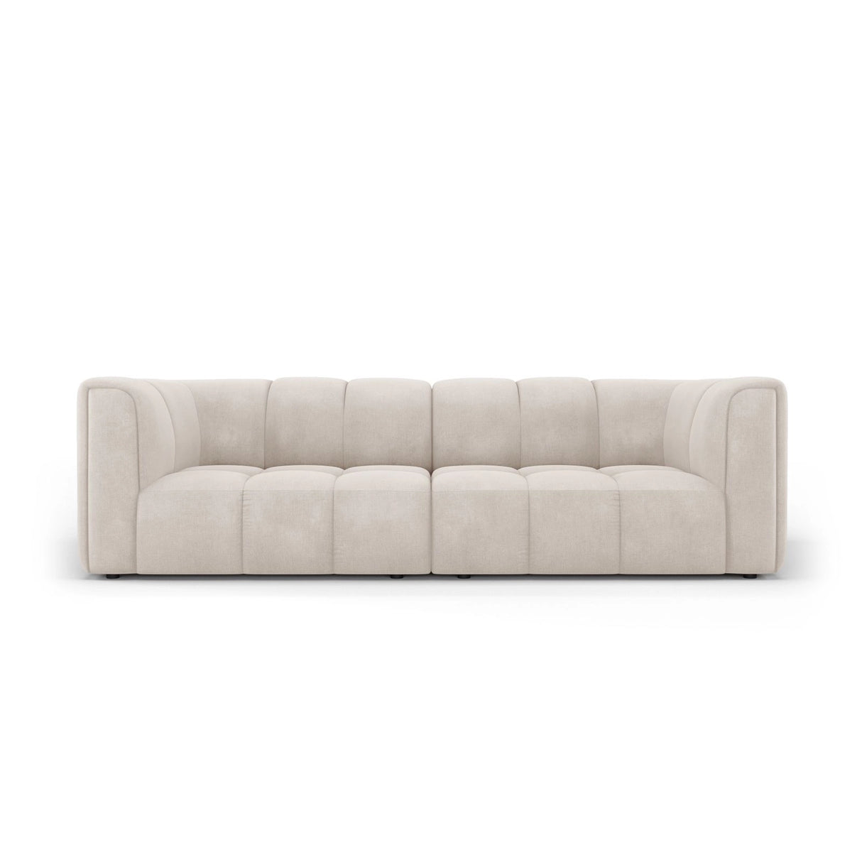 Moritz 3-Sitzer Sofa aus Samt oder Chenille, 226x96x70 cm von Cosmopolitan Design – Bild 1