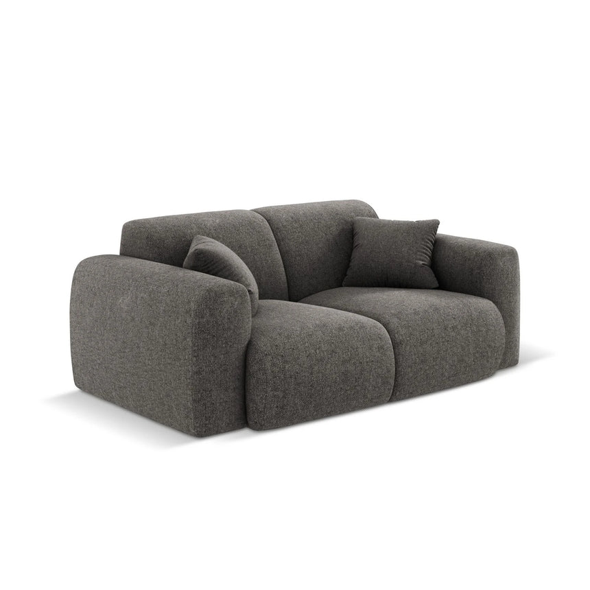 Nolio 2-Sitzer Sofa aus Chenille in Grau (Haga 16), 170x95 cm von Cosmopolitan Design – Bild 4