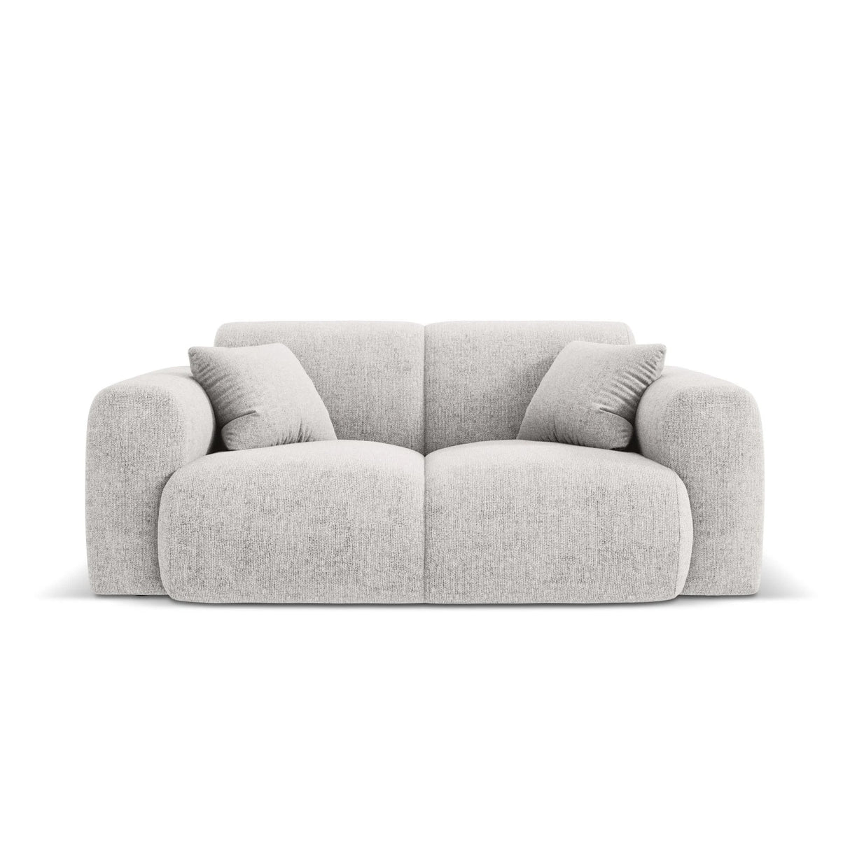 Nolio 2-Sitzer Sofa aus Chenille in Hellgrau (Haga 06), 170x95 cm von Cosmopolitan Design – Bild 1