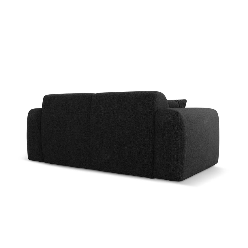 Nolio 2-Sitzer Sofa aus Chenille in Schwarz (Haga 19), 170x95 cm von Cosmopolitan Design – Bild 5