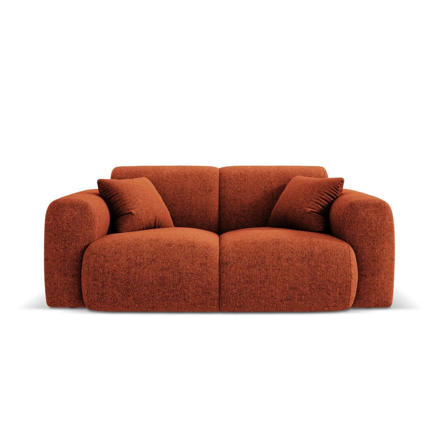 Nolio 2-Sitzer Sofa aus Chenille in Terrakotta (Haga 44), 170x95 cm von Cosmopolitan Design – Bild 1