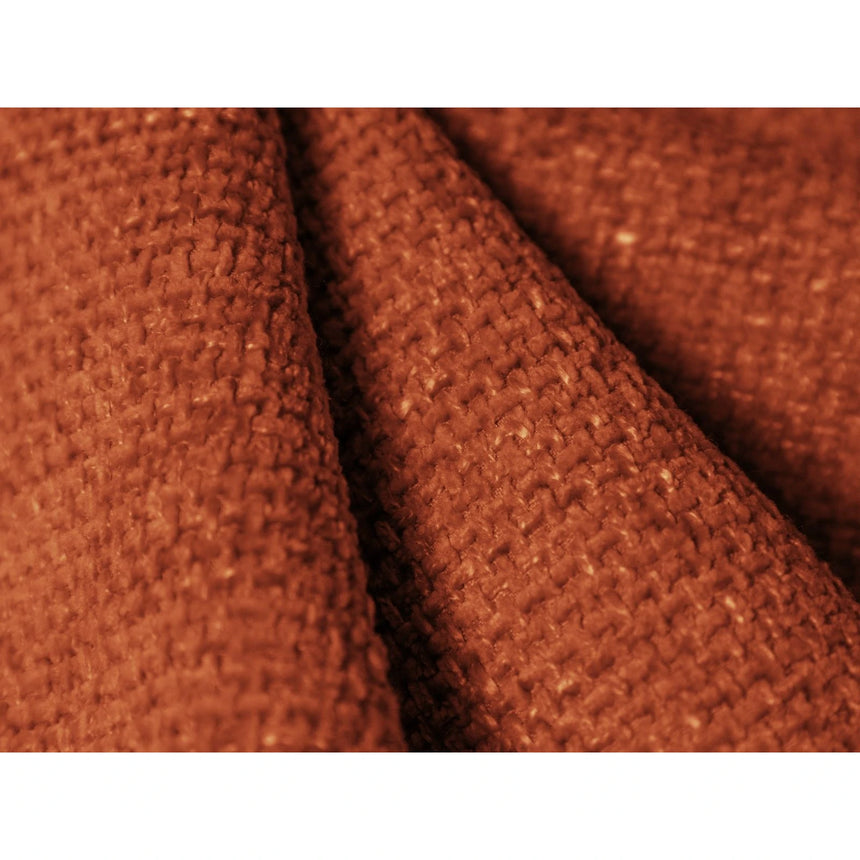 Nolio 3-Sitzer Sofa aus Chenille in Terrakotta (Haga 44), 235x95x72 cm von Cosmopolitan Design – Bild 6