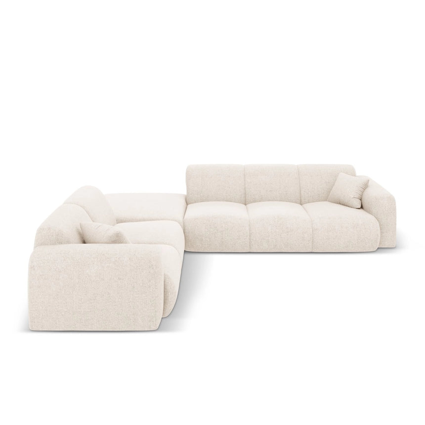 Nolio 4-Sitzer Ecksofa, Linke Seite, aus Samt oder Chenille, 315x250 cm von Cosmopolitan Design – Bild 4