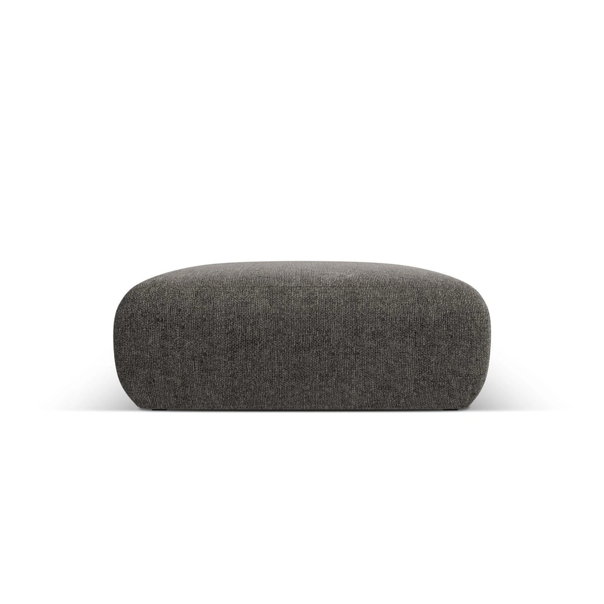 Nolio Pouf aus Chenille in Grau (Haga 16), 100x100x36 cm von Cosmopolitan Design – Bild 1