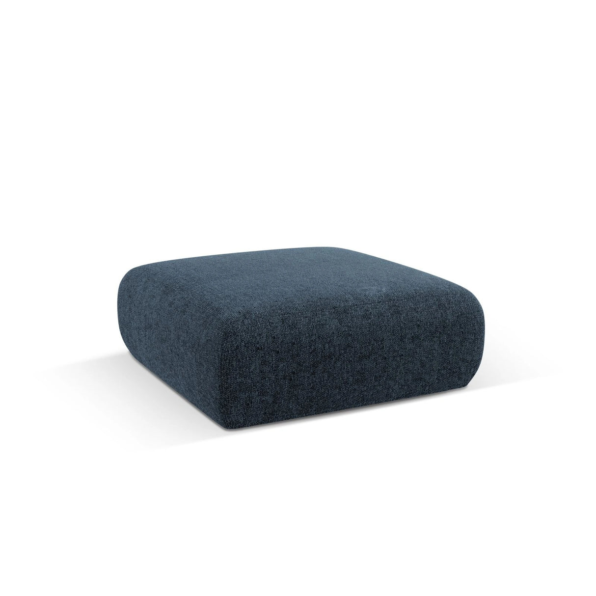 Nolio Pouf aus Chenille in Königsblau (Haga 86), 100x100x36 cm von Cosmopolitan Design – Bild 3