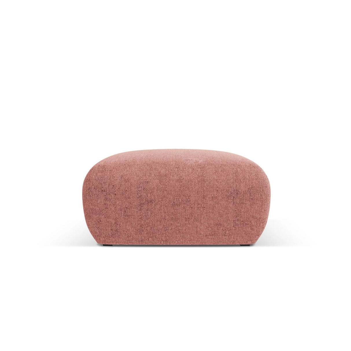 Nolio Pouf aus Chenille in Rosa (Haga 52), 75x75x36 cm von Cosmopolitan Design – Bild 1