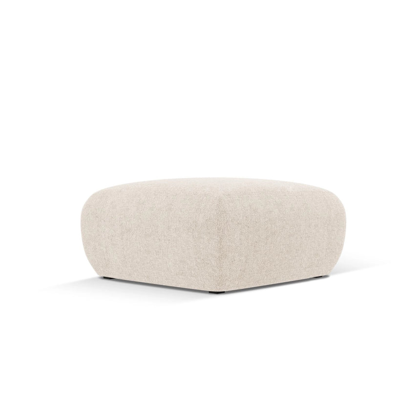 Nolio Pouf aus Samt oder Chenille, 75x75x36 cm von Cosmopolitan Design – Bild 3