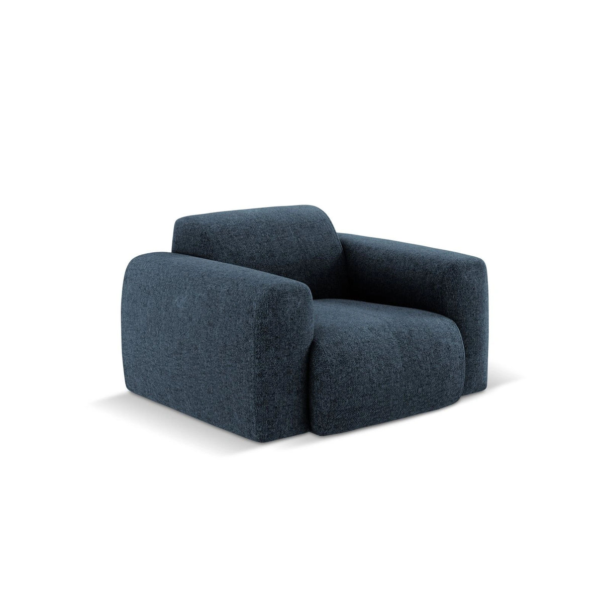 Nolio Sessel aus Chenille in Königsblau (Haga 86), 105x95x72 cm von Cosmopolitan Design – Bild 4