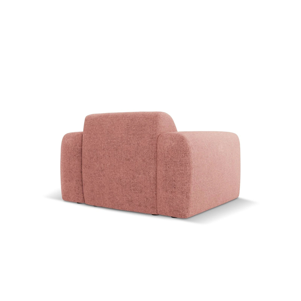 Nolio Sessel aus Chenille in Rosa (Haga 52), 105x95x72 cm von Cosmopolitan Design – Bild 5