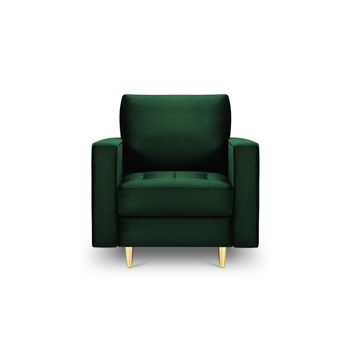 Sessel Aspen aus Samt in Flaschengrün (Salvador 7), 90x80x90 cm von Cosmopolitan Design – Bild 2