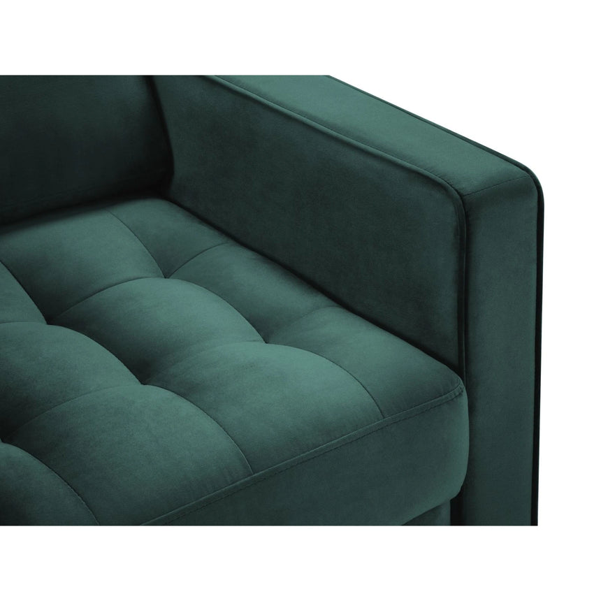 Sessel Aspen aus Samt in Petrol (Salvador 6), 90x80x90 cm von Cosmopolitan Design – Bild 4