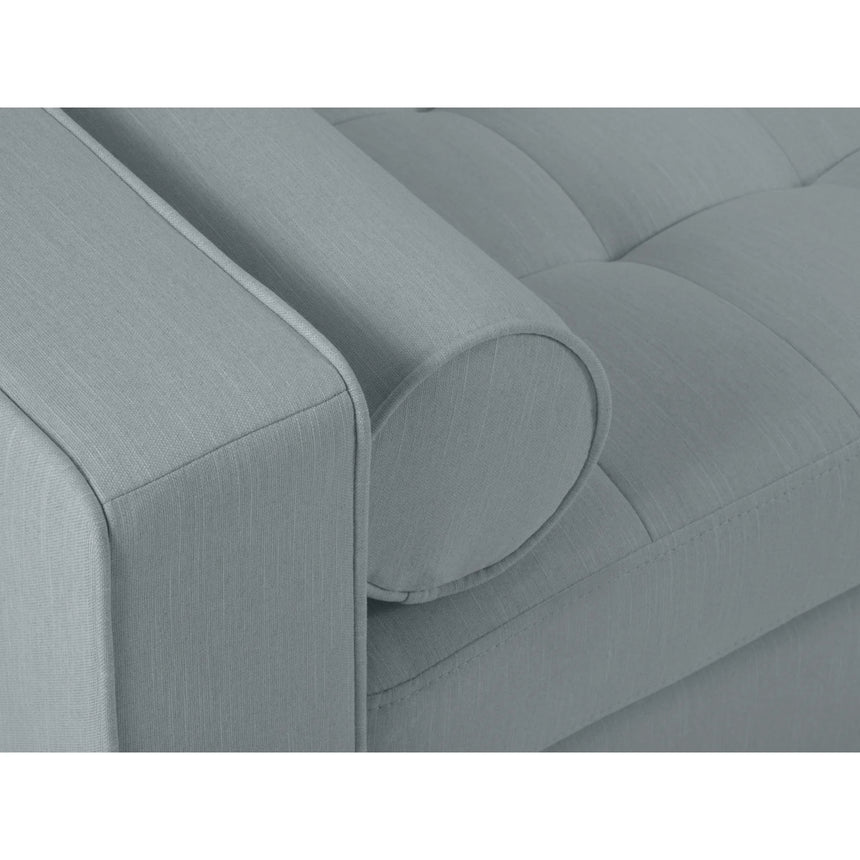 Sessel Aspen aus Strukturierter Stoff in Blau (Melva 72), 90x80x90 cm von Cosmopolitan Design – Bild 4