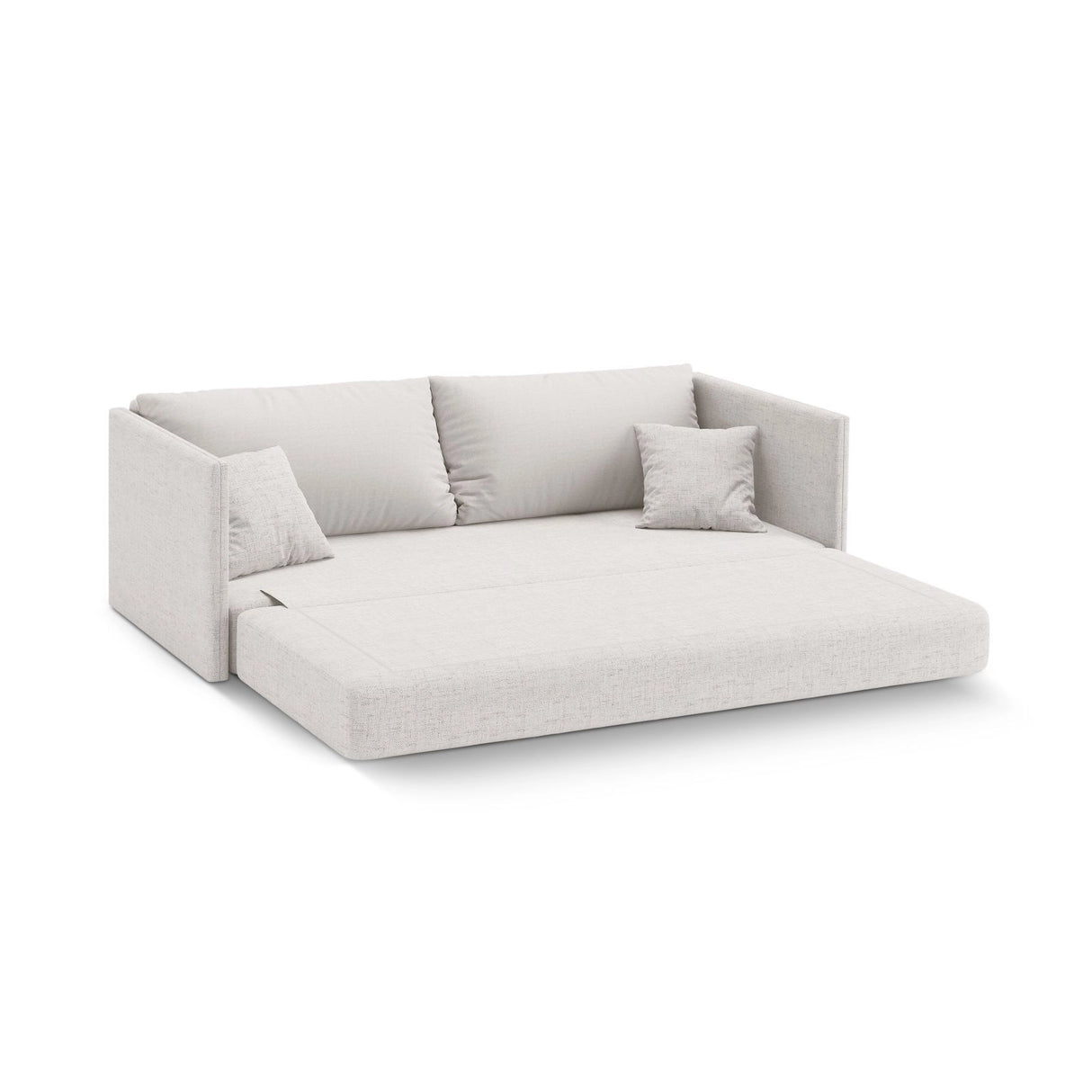 Shannon 3-Sitzer Sofa aus Samt oder Strukturstoff, 209x94x87 cm von Cosmopolitan Design – Bild 4