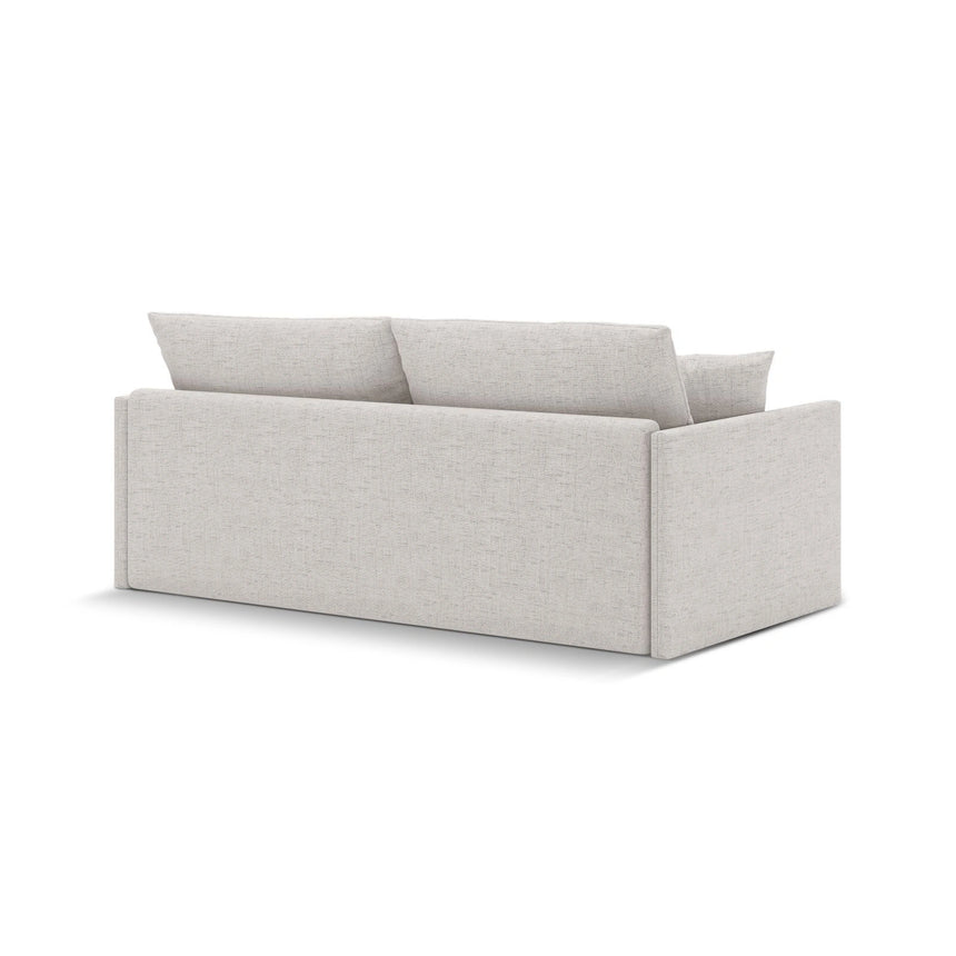 Shannon 3-Sitzer Sofa aus Samt oder Strukturstoff, 209x94x87 cm von Cosmopolitan Design – Bild 6