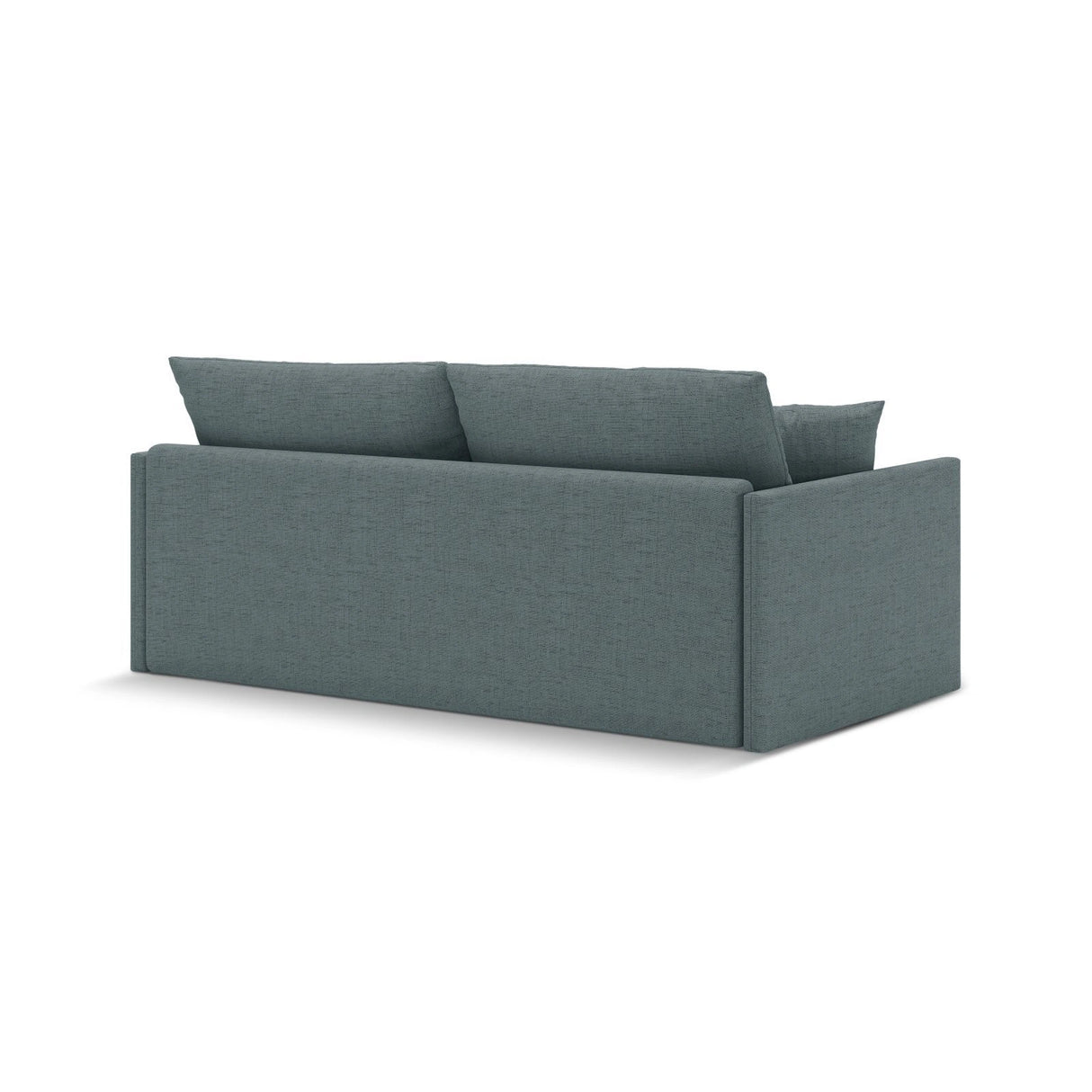 Shannon 3-Sitzer Sofa aus Strukturierter Stoff in Hellblau (Moly 74), 209x94x87 cm von Cosmopolitan Design – Bild 6