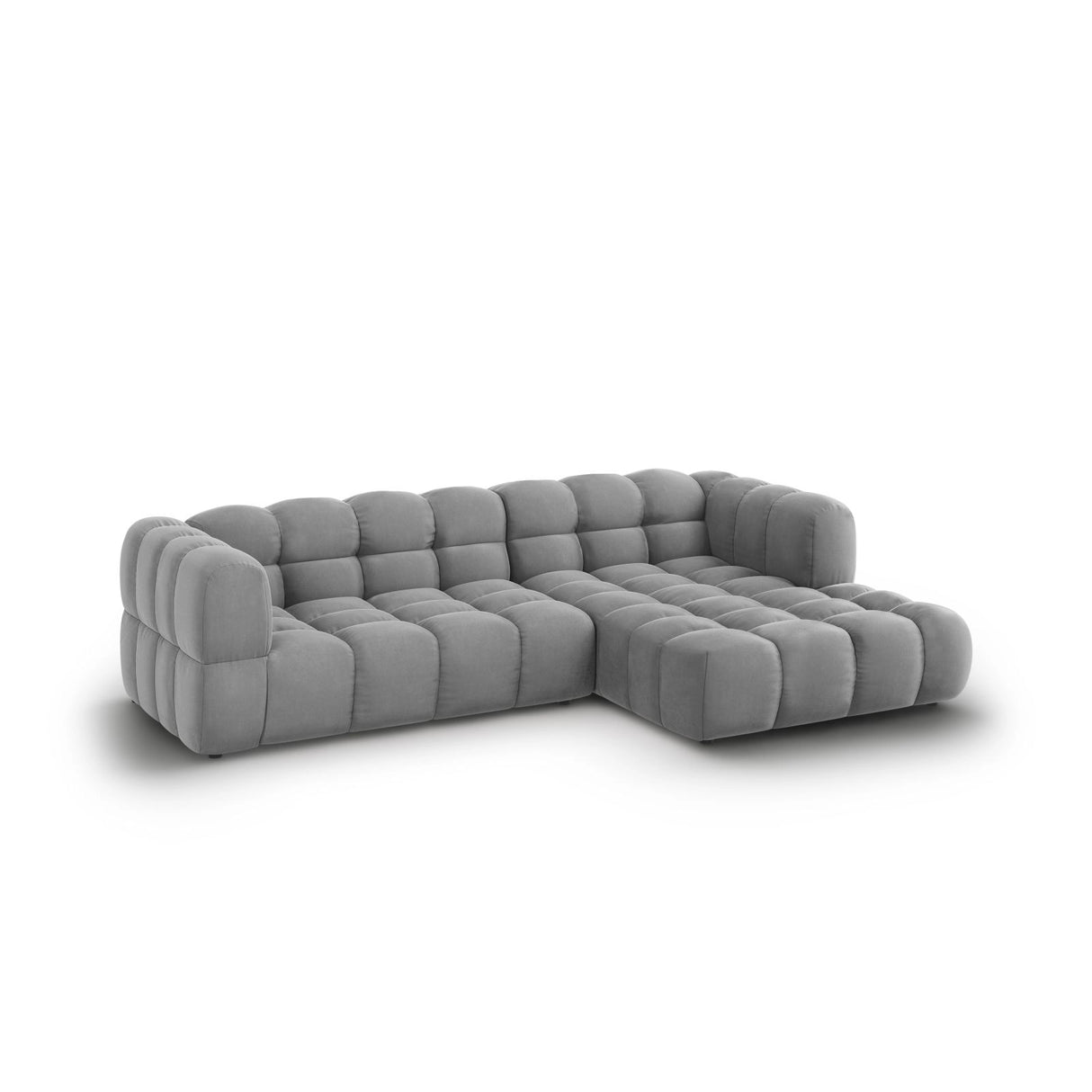 Sky 4-Sitzer Ecksofa, Rechte Seite, aus Samt, 272x162x70 cm von Cosmopolitan Design – Bild 3