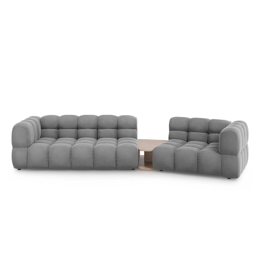 Sky Modulares 3-Sitzer Sofa, Rechte Seite, aus Samt, 353x148 cm von Cosmopolitan Design – Bild 1