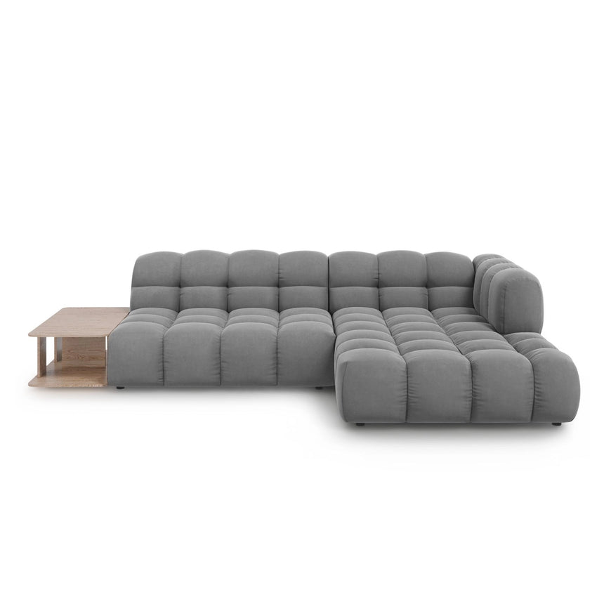 Sky Modulares 4-Sitzer Ecksofa, Rechte Seite, aus Samt, 297x162 cm von Cosmopolitan Design – Bild 1