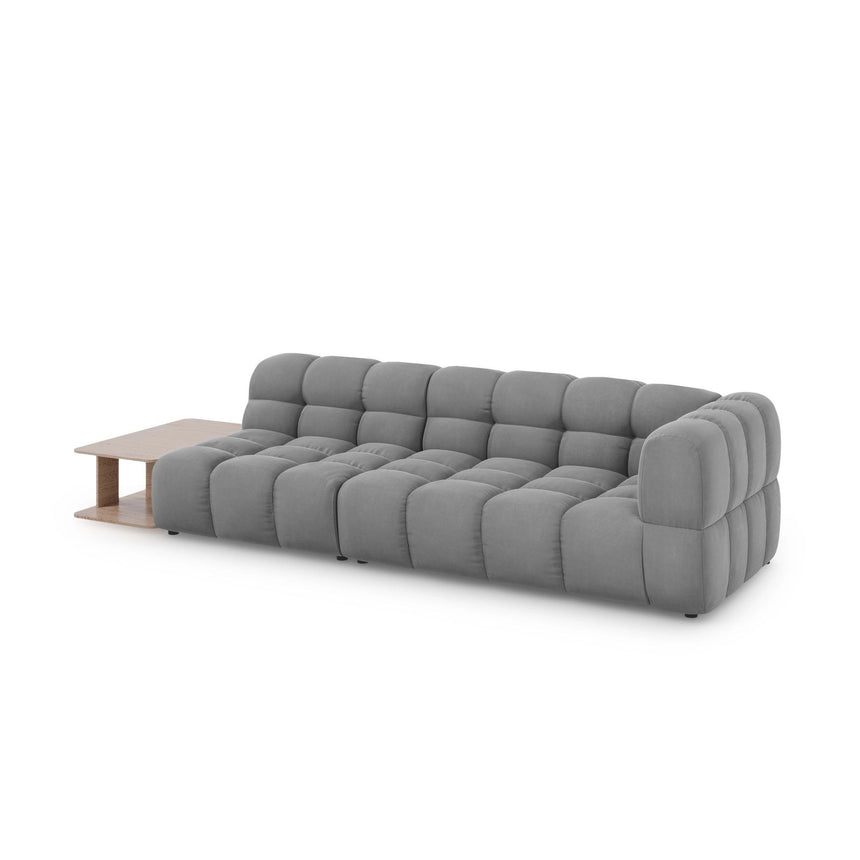 Sky Modulares 4-Sitzer Sofa, Linke Seite, aus Samt, 297x102 cm von Cosmopolitan Design – Bild 3