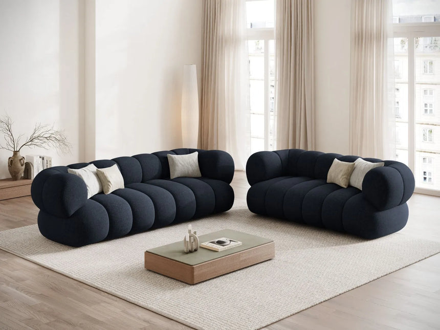 Sofa, "Koge", 2 Seats, Navy Blue, 180x95x70
Made in Europe von Cosmopolitan Design – Bild 2