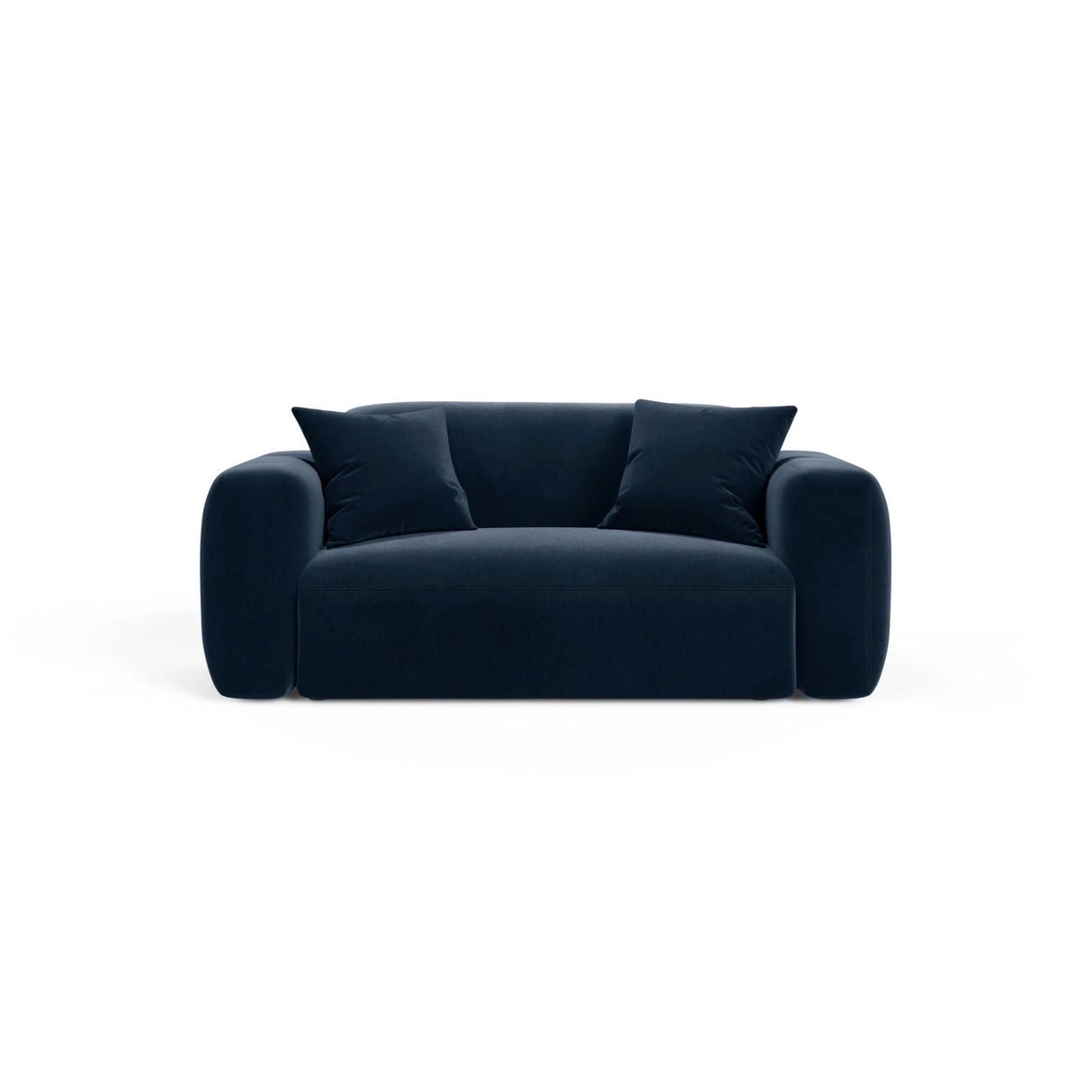 Strino Modulares 2-Sitzer Sofa aus Samt in Königsblau (Salvador 5), 180x98 cm von Cosmopolitan Design – Bild 1