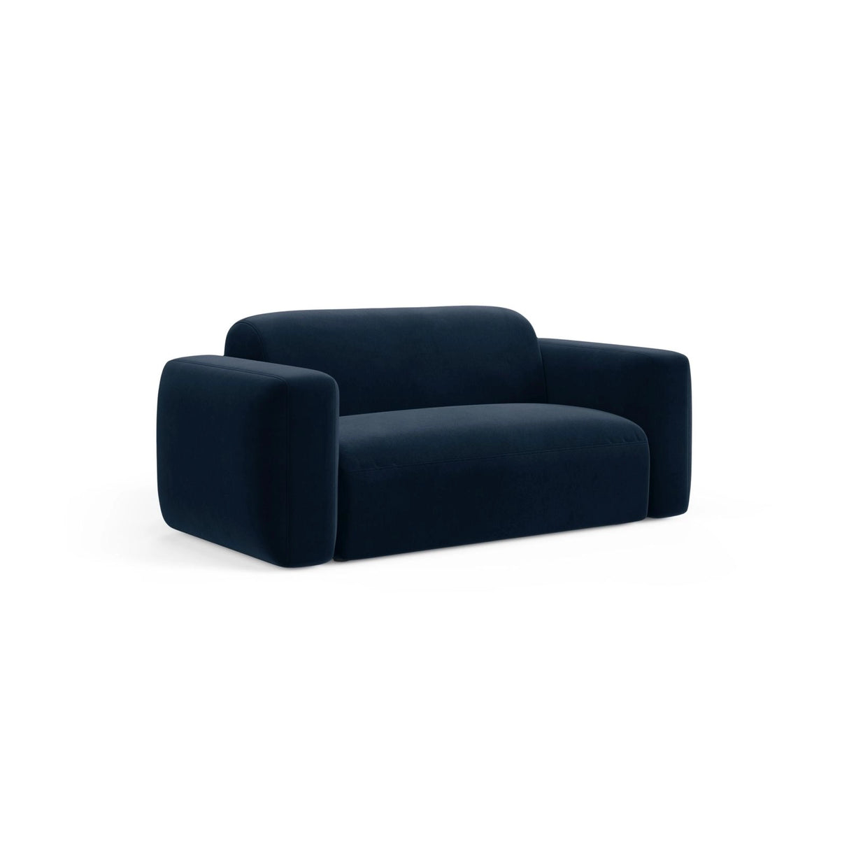 Strino Modulares 2-Sitzer Sofa aus Samt in Königsblau (Salvador 5), 180x98 cm von Cosmopolitan Design – Bild 3