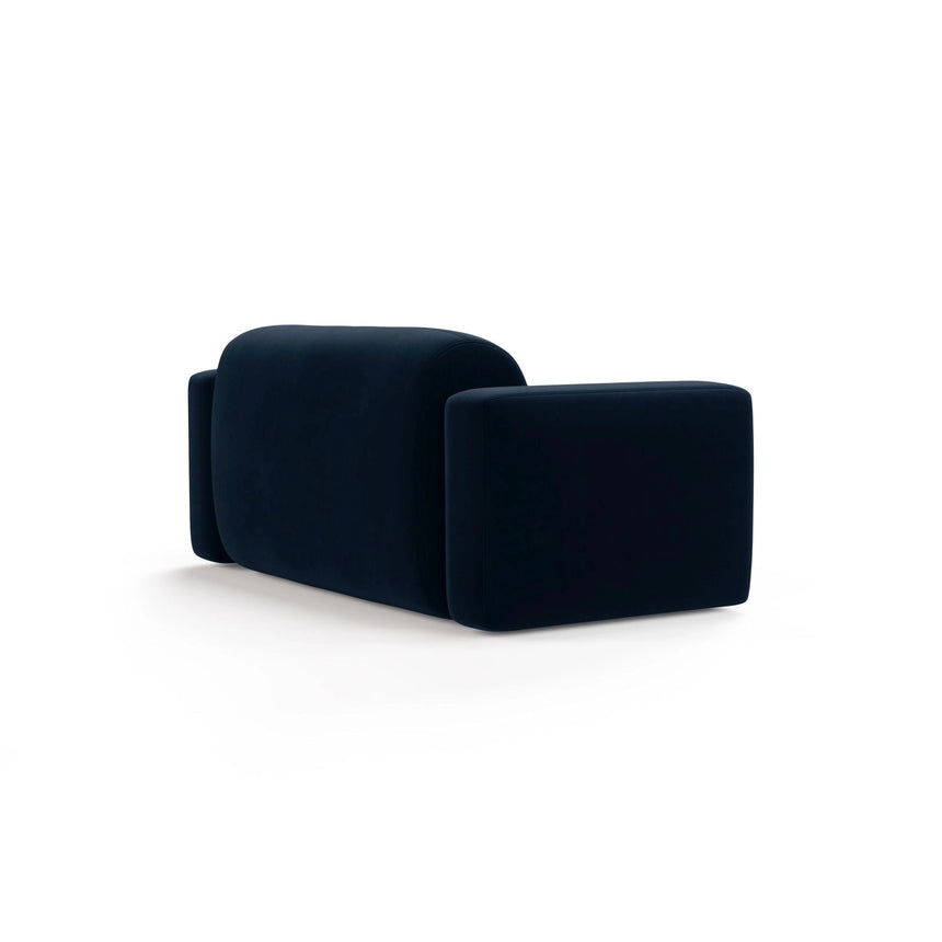Strino Modulares 2-Sitzer Sofa aus Samt in Königsblau (Salvador 5), 180x98 cm von Cosmopolitan Design – Bild 4