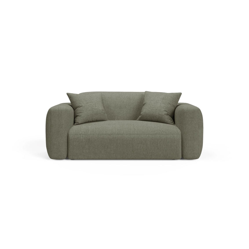 Strino Modulares 2-Sitzer Sofa aus Strukturierter Stoff in Dunkles olivgrün (Sorella 34), 180x98 cm von Cosmopolitan Design – Bild 1