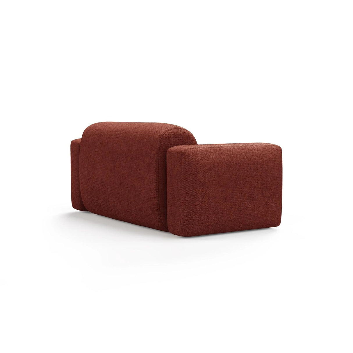 Strino Modulares 2-Sitzer Sofa aus Strukturierter Stoff in Koralle (Sorella 58), 180x98 cm von Cosmopolitan Design – Bild 4